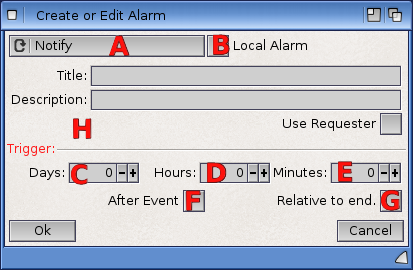 Alarm Editor