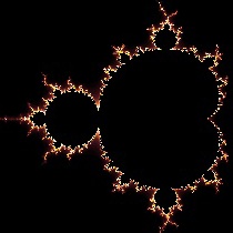 Black and Gold MandelBrot